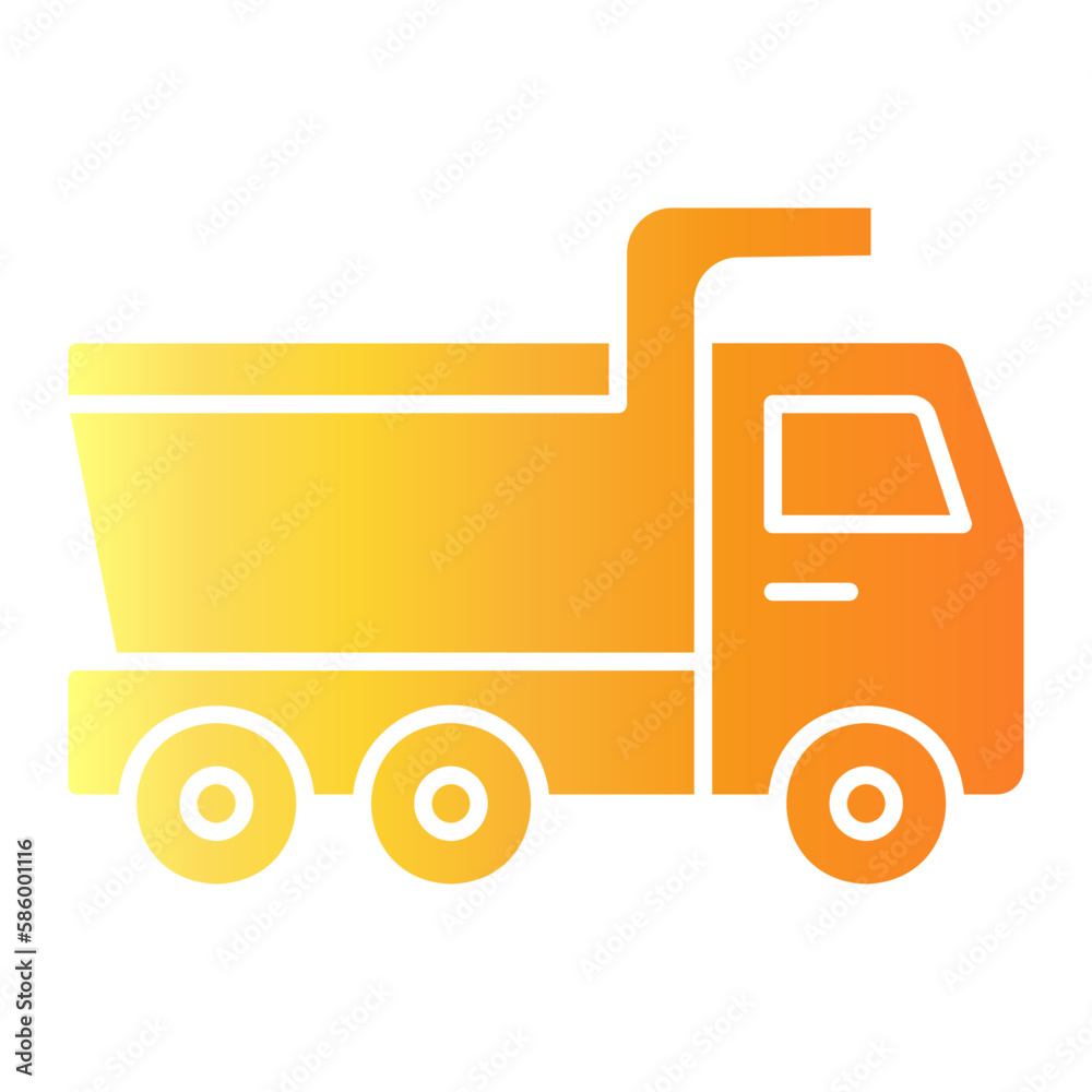 mining transportation icon mining transportation icon