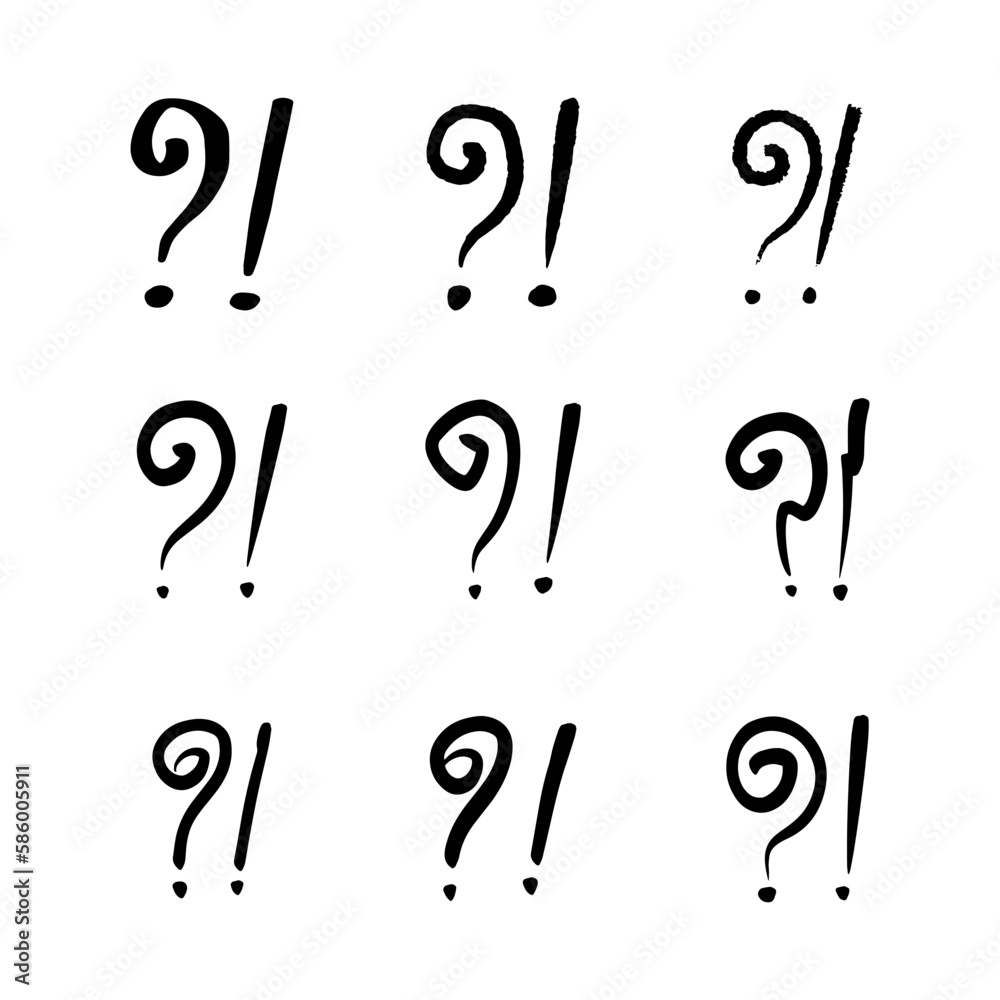 Doodle Question Mark, Sign and Symbol for Design, Presentation or Website elements. Doodle Question Mark, Sign and Symbol for Design, Presentation or Website elements.
