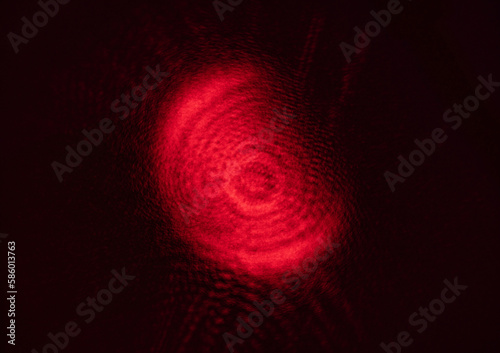 abstract red light background with circles