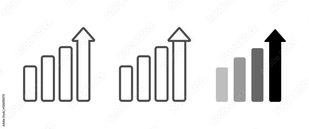 Level vector icons collection Level vector icons collection