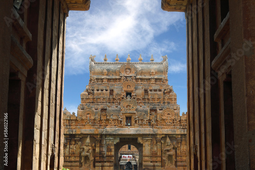 Brihadeeswara Temple or Big Temple in Thanjavur, Tamil Nadu - India photo