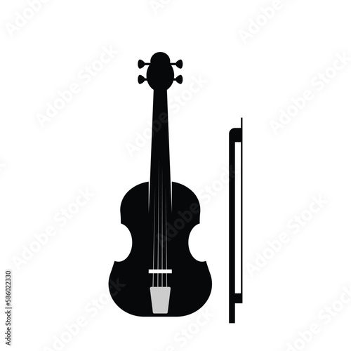 Violin vector icon