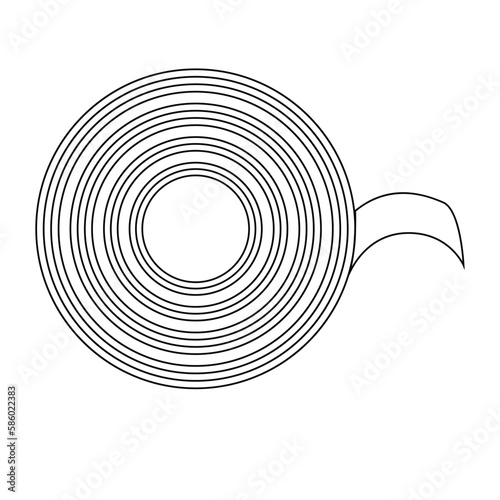 duct tape icon vector