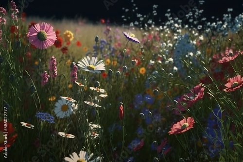 Flowers in the meadow