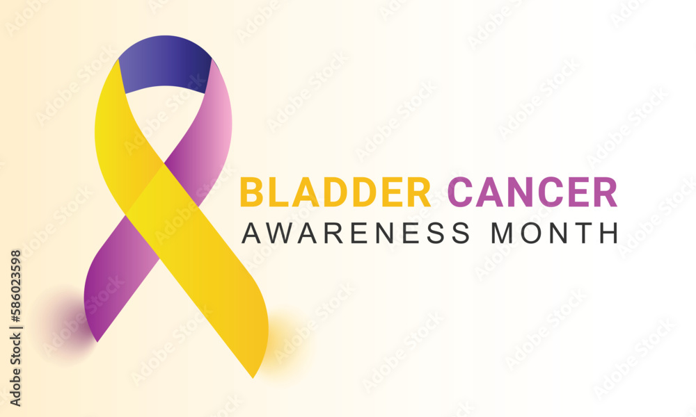 Bladder Cancer Awareness Month May. vector Template background, banner ...