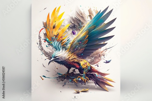 Discover our diverse collection of bird artworks featuring various breeds, created using different art styles and techniques. From realistic to abstract, this collection offers a range of options.