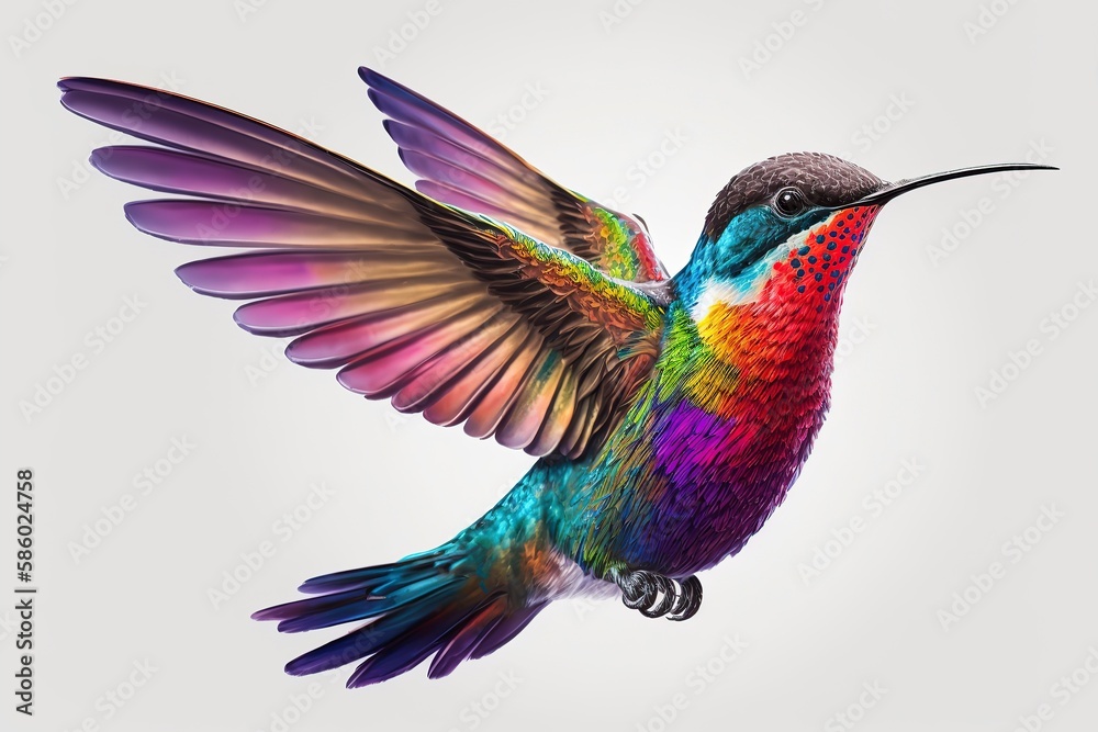 Fototapeta premium Experience the beauty of birds like never before with our stunning collection of bird artwork. Featuring various breeds and art styles, all generated by AI.