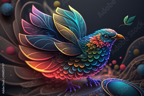 Experience the beauty of birds like never before with our stunning collection of bird artwork. Featuring various breeds and art styles, all generated by AI. © AI Indigo