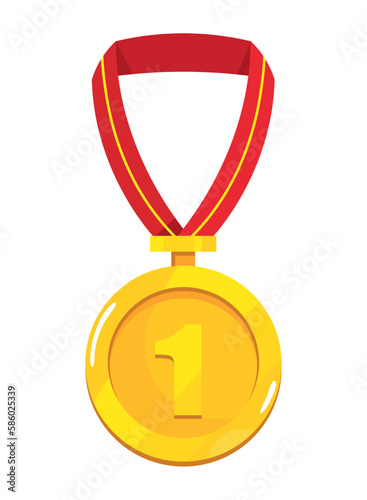 medal number one