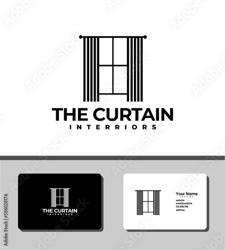The curtain logo