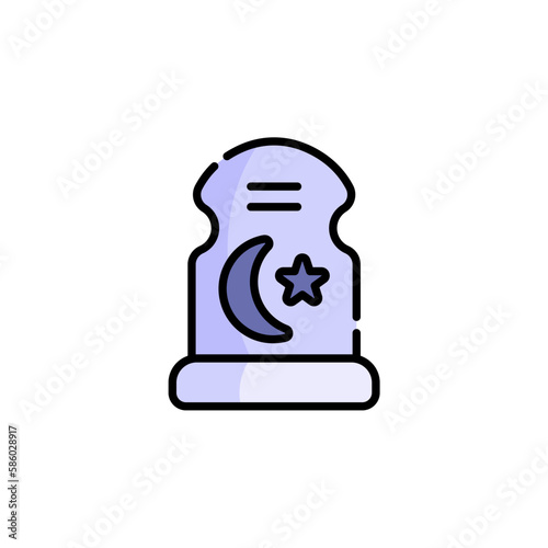 icon tomb Ramadan and Islamic Eid