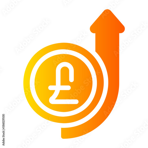 profit gradient icon