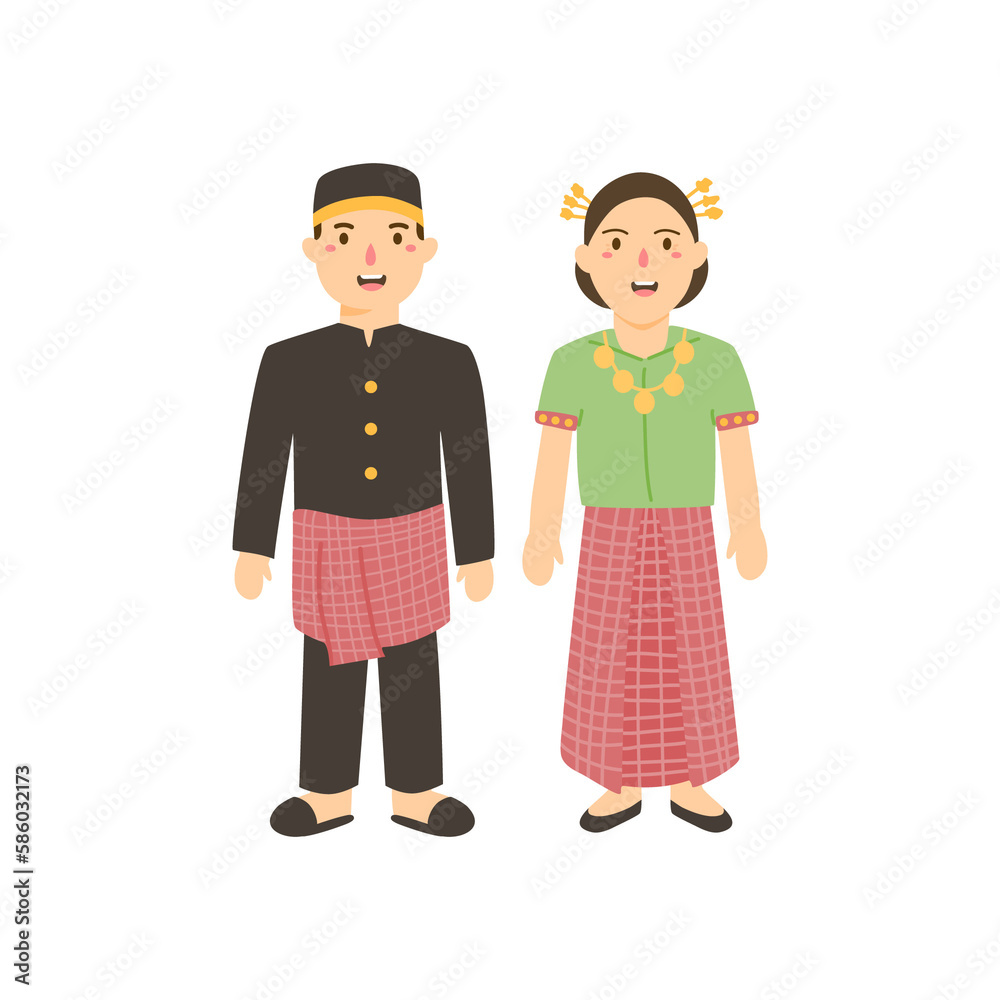 pattuqduq towaine bugis couple with traditional dress pattuqduq towaine bugis couple with traditional dress