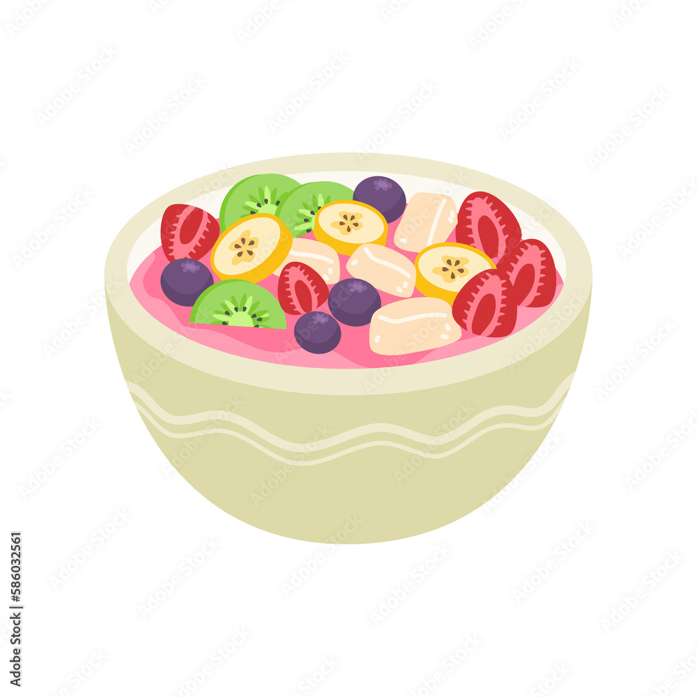 es campur indonesian dessert or es buah es campur indonesian dessert or es buah