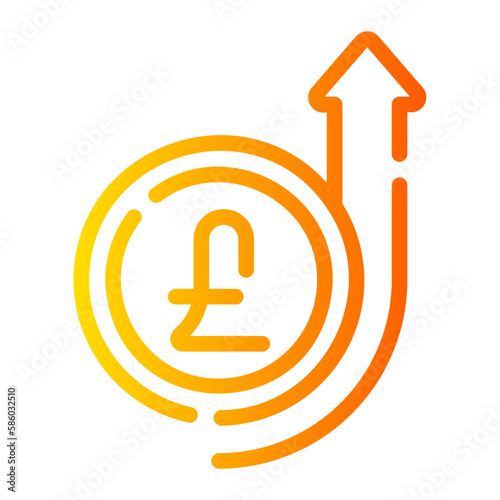 profit gradient icon