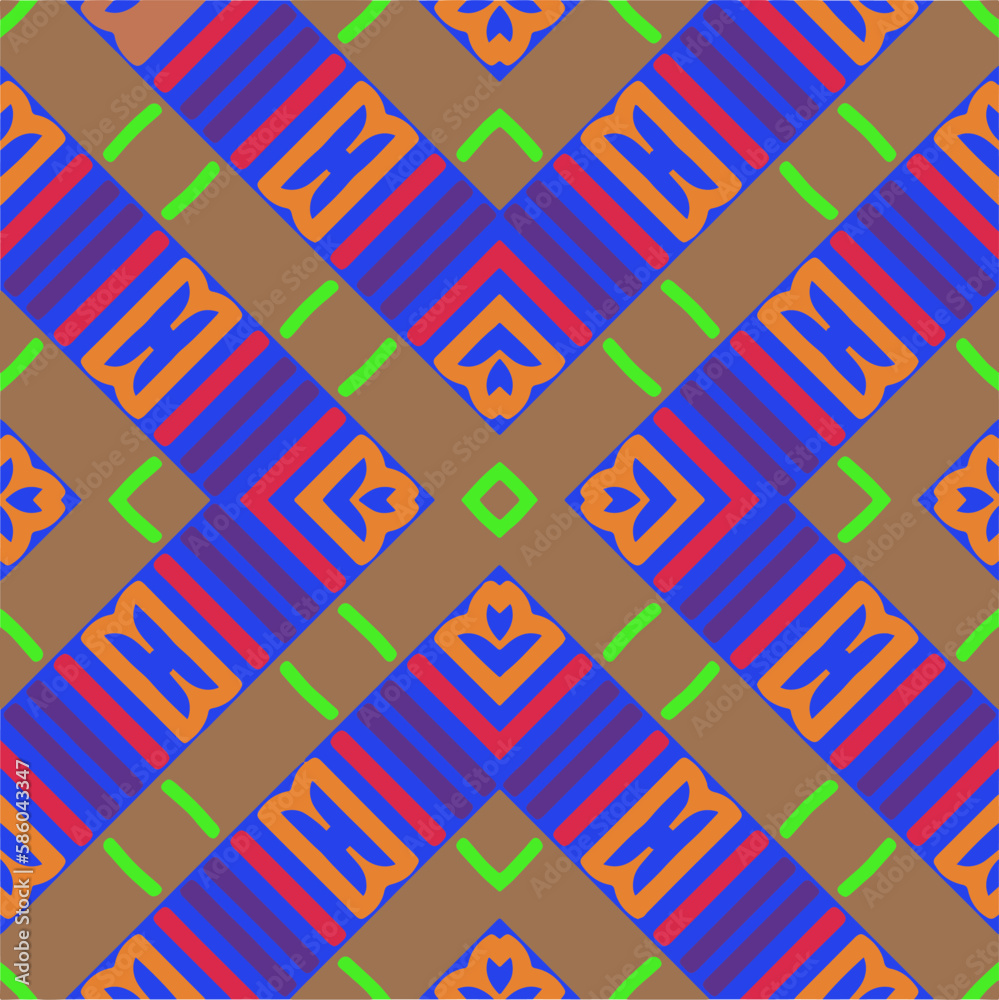 Abstract ethnic rug ornamental seamless pattern.Perfect for fashion, textile design, cute themed fabric, on wall paper, wrapping paper and home decor.
Abstract ethnic rug ornamental seamless pattern.Perfect for fashion, textile design, cute themed fabric, on wall paper, wrapping paper and home decor.