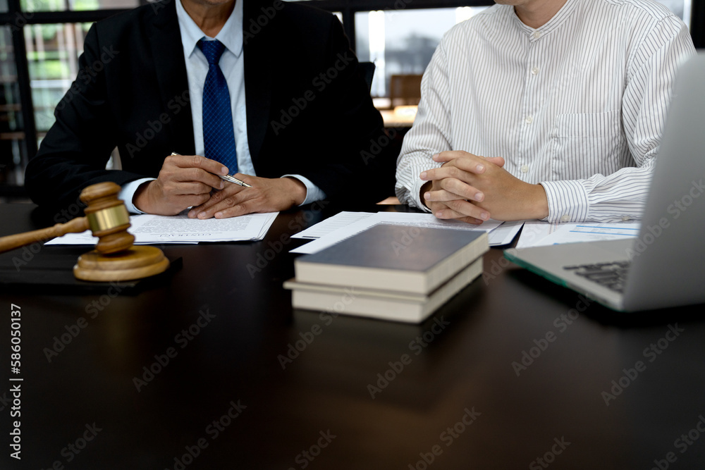 Lawyers are advising clients on litigation matters Lawyers are advising clients on litigation matters