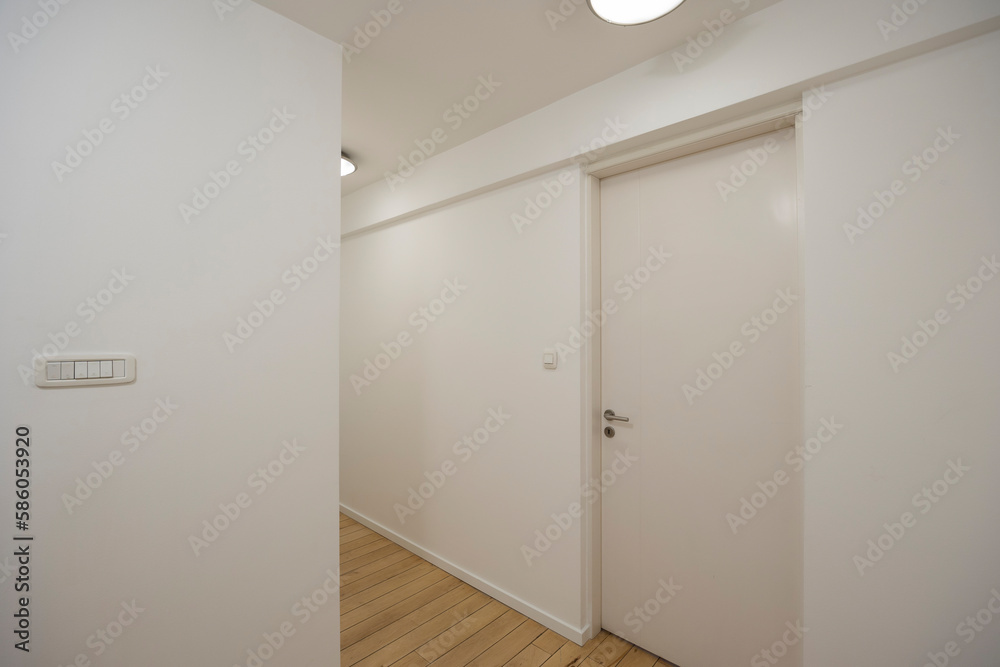 Entrance corridor interior with closet Entrance corridor interior with closet