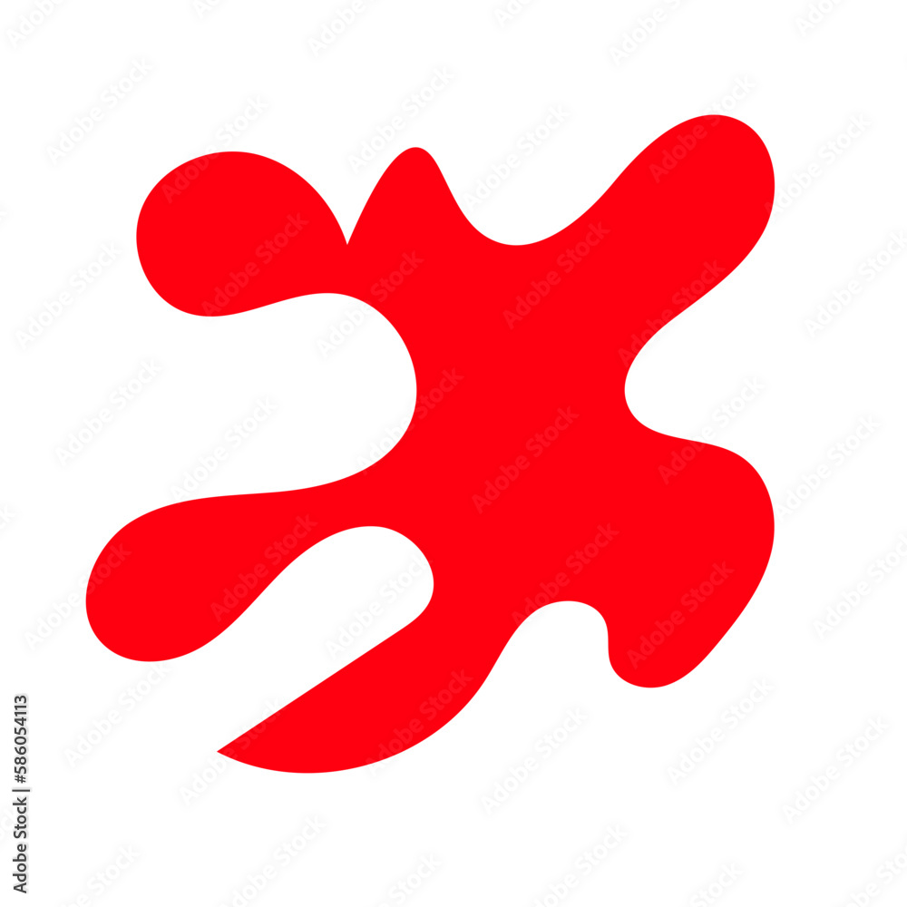 Red Aesthetic Abstract Shapes Red Aesthetic Abstract Shapes