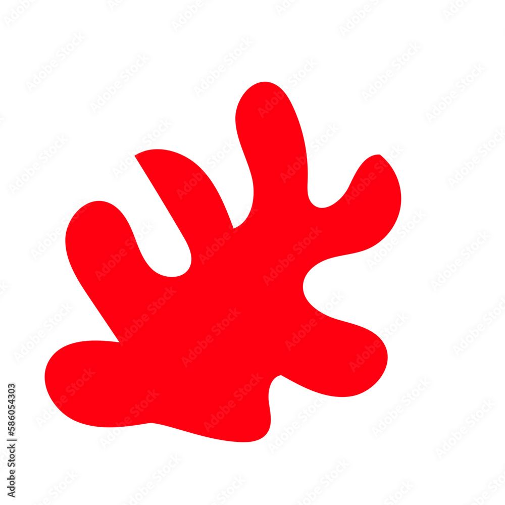 Red Aesthetic Abstract Shapes Red Aesthetic Abstract Shapes