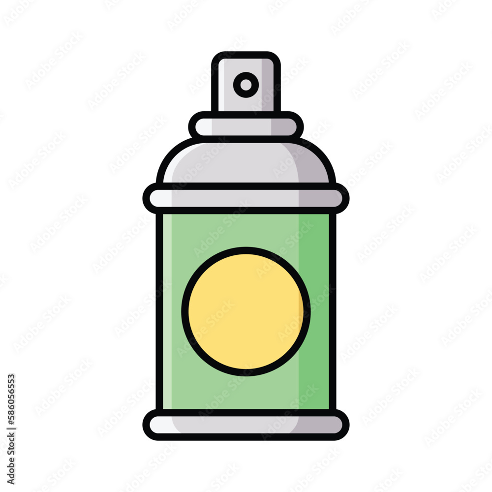 paint spray icon vector design template in white background paint spray icon vector design template in white background