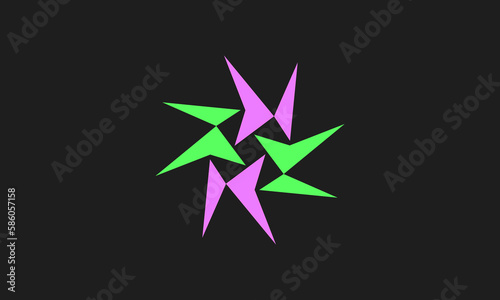 Letter K with Check Mark. Graphic symbol for the election campaign. Vote sign with letter K. Vector logo for presidential or mayor candidate