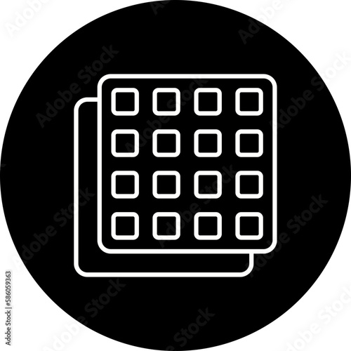 Apps Line Inverted Icon