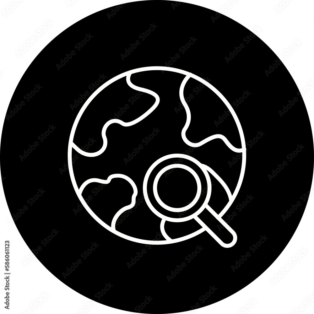Search Line Inverted Icon Search Line Inverted Icon