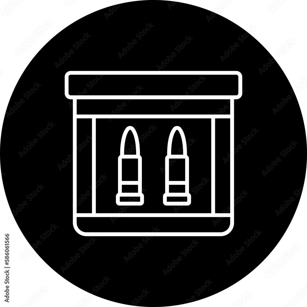 Evidence Line Inverted Icon