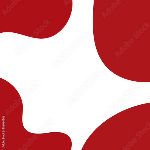 Free Download Pink red Abstract Shapes Decor  - GFXLoad