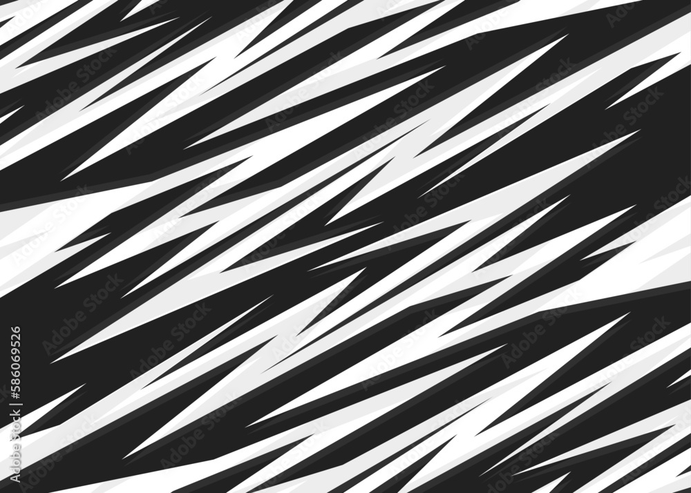 Obraz premium Abstract background with seamless sharp arrow line pattern