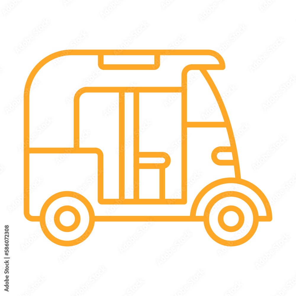Rickshaw Icon Rickshaw Icon