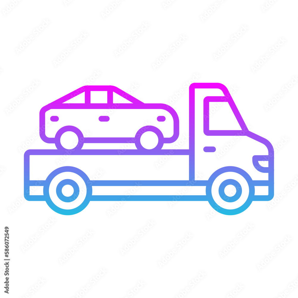 Car Towing Icon