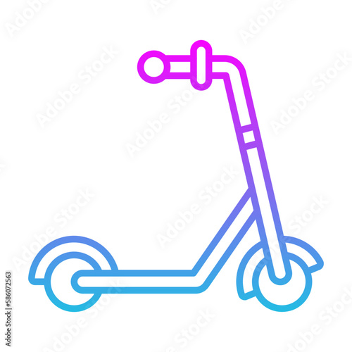 Kick Scooter Icon