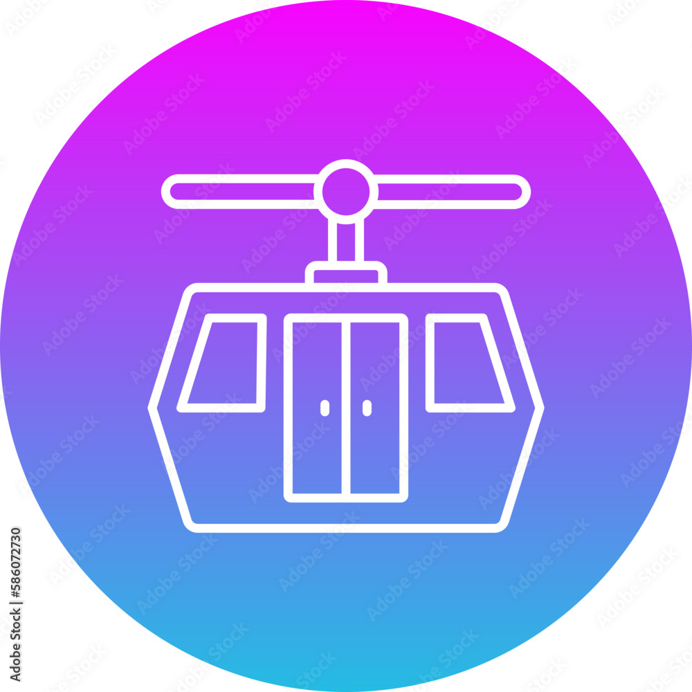Cable Car Icon Cable Car Icon
