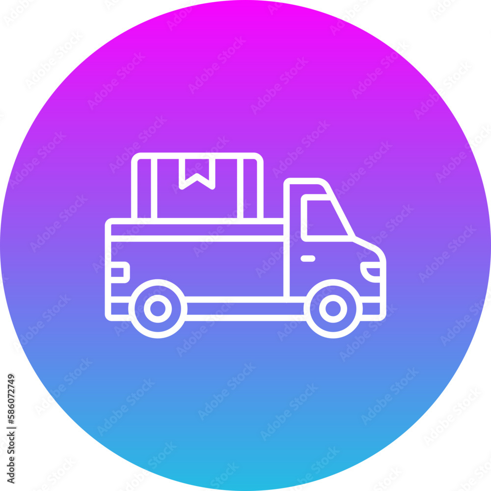 Pickup Truck Icon Pickup Truck Icon