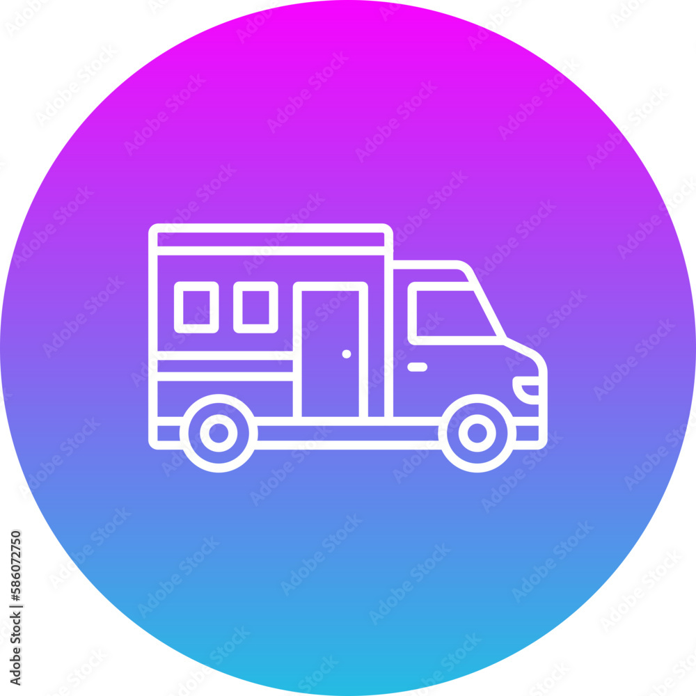 School Bus Icon School Bus Icon