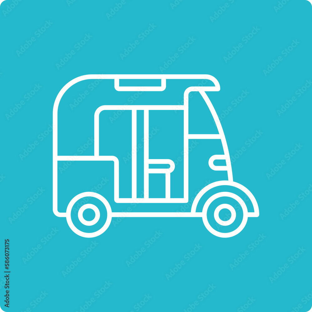Rickshaw Icon Rickshaw Icon