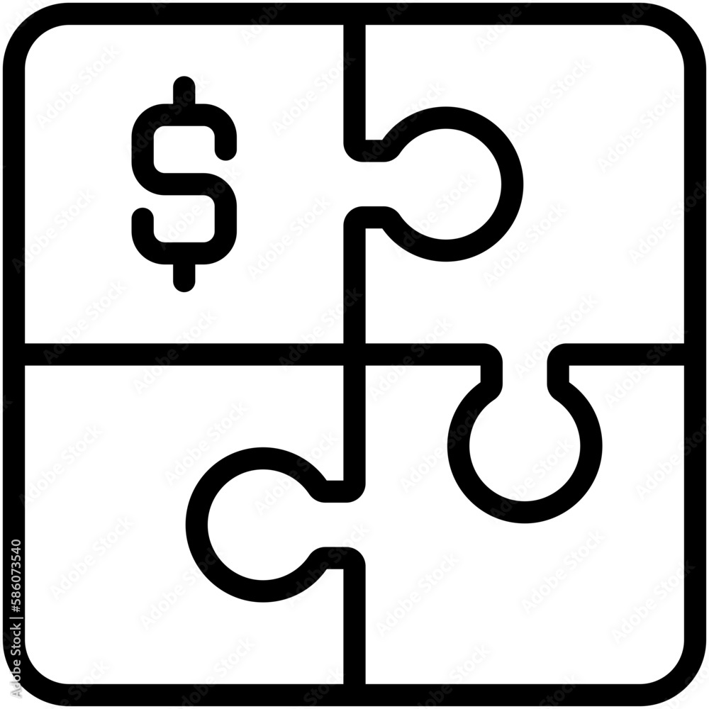 Puzzle Solution Icon Puzzle Solution Icon