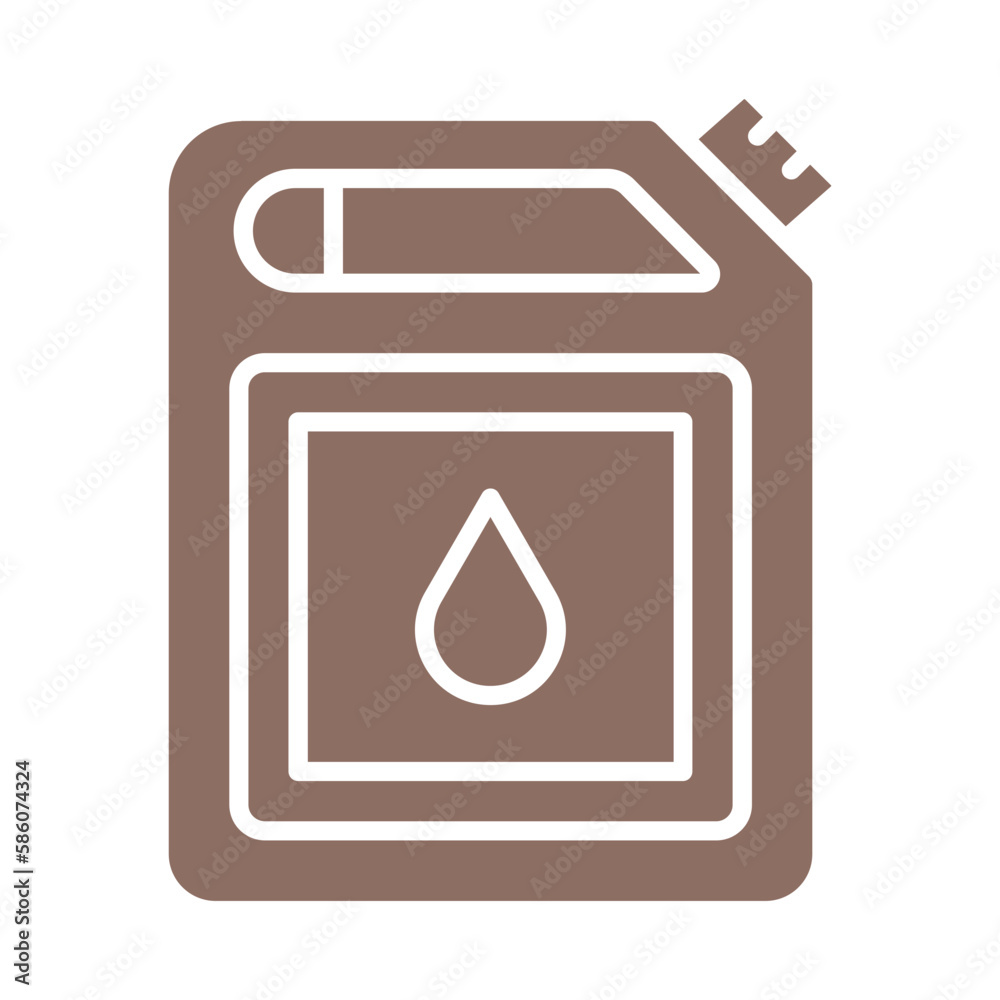 Oil Canister Icon Oil Canister Icon