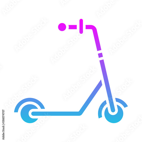 Kick Scooter Icon