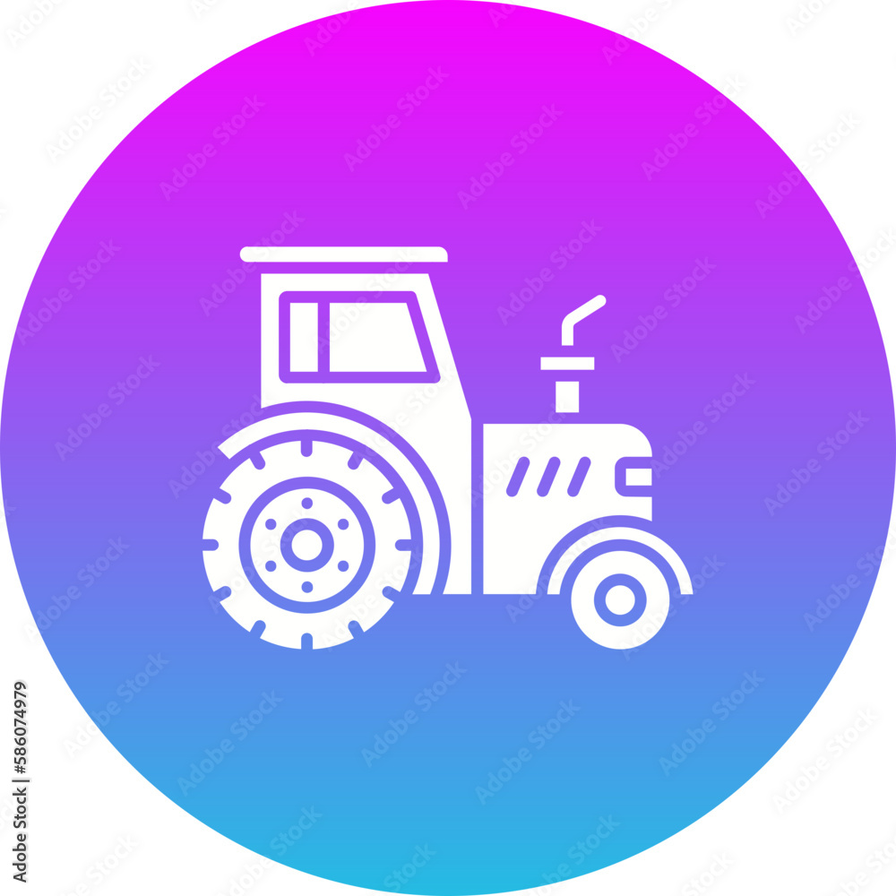 Tractor Icon Tractor Icon