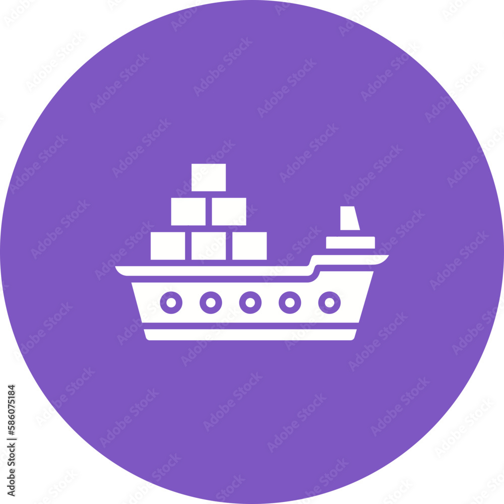 Cargo Ship Icon