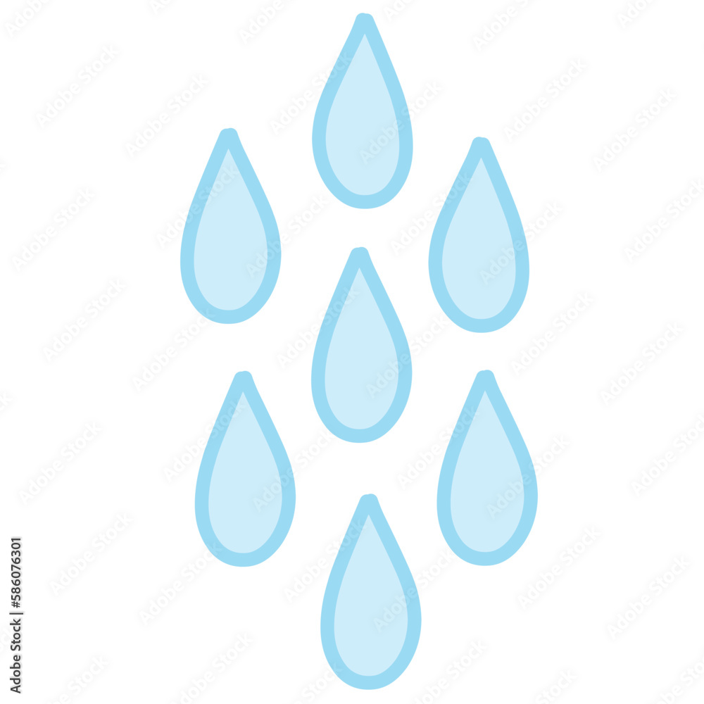 Water Drop illustration, Rain Drop Logo Water Drop illustration, Rain Drop Logo