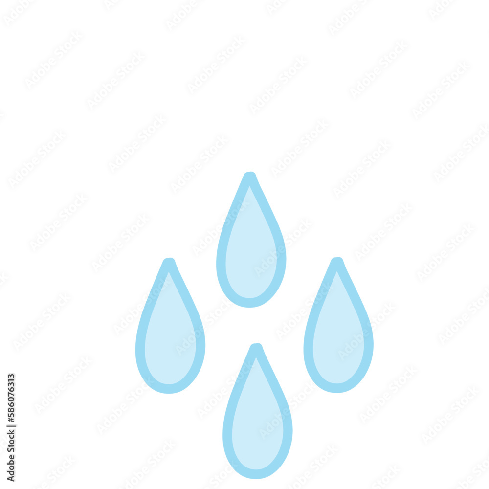 Water Drop illustration, Rain Drop Logo Water Drop illustration, Rain Drop Logo