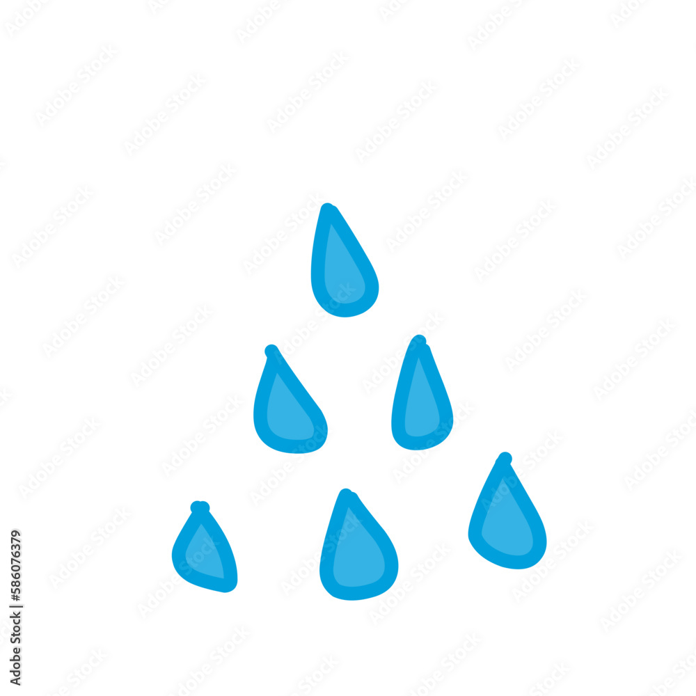 Water Drop illustration, Rain Drop Logo Water Drop illustration, Rain Drop Logo