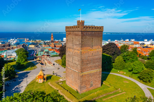 Kärnan tower in Swedish town Helsingborg photo