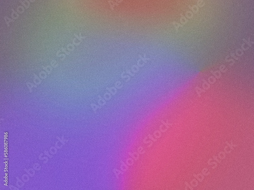  Grainy gradient blue abstract background, Retro soft holographic texture