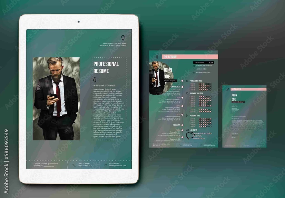 Modern Resume Layouts Stock Template - 1000 F 586093549 VjYiXM5O0g68PnYmSUqEK27dFNO7DpEP 