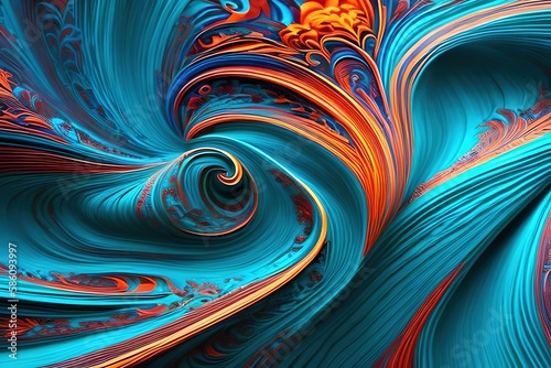 Howling Vortex of Intricate and Wild Swirls  Stunning High Definition Wallpaper for Your Screens